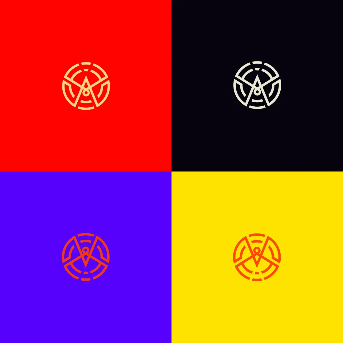 Логотип, изработен за щампа върху шапки